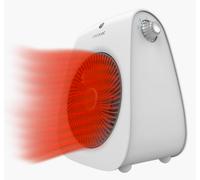 Cecotec Termoventilador ReadyWarm 2000 Max Force White — 2000 W, 3 modos, 2 niveles, 20 m2