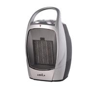 Abrila Ceramico Negro / Plata - Calefactor Cerámico 1500 W 28X18,5X15 Cm