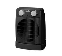Abrila Nairobi Gris/Negro - Calefactor Eléctrico 2000 W 26,4X20x12,9 Cm
