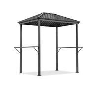 Terni 2 x 1,5m barbacoa de metal gazebo Garden Point
