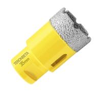 Teronbeta Broca de Diamante 35mm, M14 Vacío Soldadura de Diamante Sierra de Corona para Porcelánico Cerámica Mármol Granito Piedra Cuarzo