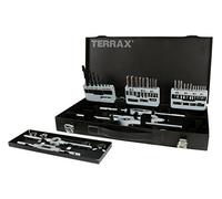TERRAX A245030 - Juego de herramientas de roscar (44 piezas)