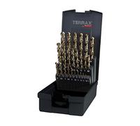 Terrax By Ruko - Juego Brocas Cilindricas Hss-E Co 5% 25P