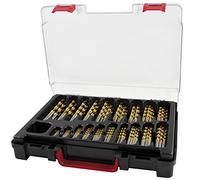 Terrax Ruko HSS-TiN, 1-10 mm en incrementos de 0,5 mm, A250200RO (170 unidades)