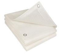 TERRE JARDIN Lona de Protección, Exterior Polietileno 160g/m² - Lona Armada Impermeable, Ultra Resistente Recortable, Anti UV - Ojales de Aluminio - Mobiliario Invernadero Jardín
