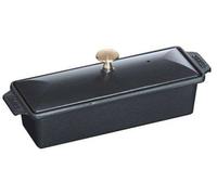 Terrina con tapa para cazo 30 x 11 cm negro Staub