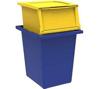 Terry, Ecobin 25+30 Set 2 Contenedores para Reciclaje de Residuos, Polipropileno, 25 L + 30 L