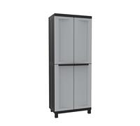 Terry Armario Twist Black 2680, 2 puertas, 3 estantes internos, 68x39x170 cm
