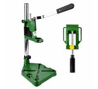 Terryshop74 Soporte de columna para taladro con abrazadera - Profundidad de perforación 0-60 mm - Carcasa Ø 43 mm - Soporte taladro de banco para madera metal plástico - Accesorios incluidos