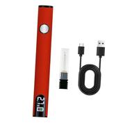 Teruyol Kit, Mini Lápiz de Soldadura Recargable, Portátil, Inalámbrico, con Batería para Reparación de Componentes Electrónicos, Rojo