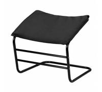 Teruyol Reposapiés Ergonómico Banco Taburete Soporte de Pies con Armazón Bajo de Metal Barras de Refuerzo Superficie Acolchada Adecuado para Oficina Rincón de Lectura Zona de Trabajo