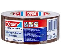 tesa Cinta de tejido Gaffer serie 4688 25 m x 50 mm Marrón