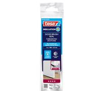tesa Barra bajo puerta 05433-00100-00 de PVC, cepillo para suelos lisos, blanco