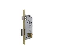 Tesa Cerradura de embutir 203050HL para puertas de madera, cilindro latonado, entrada 50 mm