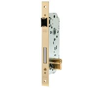 Tesa Cerradura de embutir 203060HL para puertas de madera, cilindro latonado, entrada 60 mm