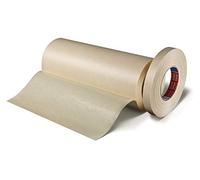 TESA 4432 cintas para sabbiature, Papel Lisa soporte, goma Natural masa adhesiva, 330μm, 50 m X 100 mm, Transparente, envases de 8 unidades