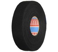 Tesa 51608 - Cinta aislante de algodón, color negro, 25 mm x 25 m
