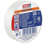 TESA 53988 Cinta Aislante Homologada 10m x 15mm Blanco