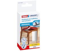 tesa 55231-00003-01 Cinta de cierre, coser/pegar 1m x 20mm blanco, 1mx20mm
