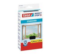 TESA 55672 AN - TESA® tope de insectos, ventana, 1,30 m x 1,50 m, antracita