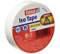 Tesa 56190-00008-01 - Cinta aislante, color blanco