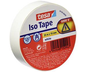 Tesa 56190-00008-01 - Cinta aislante, color blanco