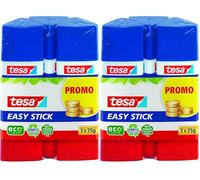 tesa 57030-00200-01 - Pegamento, 3x 25 gr, Blanco (237583) (Paquete de 2)