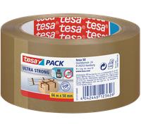 tesa Ultrastrong 57177-00000 Cinta Adhesiva, 66 x 50 mm, Marrón