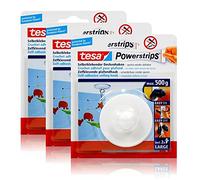 Tesa 58029Ã‚ Powerstrips Tesa Bedroom Ceiling Hook, White white by tesa UK