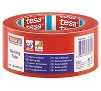 tesa Cinta de señalización temporal Serie 60760 33 m x 50 mm Roja