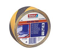 Tesa Cinta antideslizante 60951-00000-00 – 15 m x 50 mm – negra/amarilla