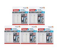 Tesa 77773 - Clavo adhesivo para papel pintado y yeso/clavos adhesivos para superficies sensibles/Fácil de aplicar y quitar, sin residuos, 2 x 1 kg de capacidad de retención, 1 kg, 2 piezas (5)