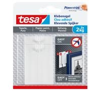 Tesa clavo adhesivo para superficies sensibles 2 kg (2 unidades)