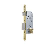 Tesa Assa Abloy 13058RAE Cerradura de embutir para puertas de madera Con Cilindro Dorado Entrada 50 mm/Frente Redondo 130