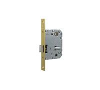 Tesa Assa Abloy 134U50HL Picaporte Unificado Para Puertas de Madera Latonado Entrada 50 mm, Frente Cuadrado 134U