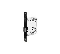 Tesa Assa Abloy 134U50NE Picaporte Unificado Para Puertas de Madera Negro Entrada 50 mm, Frente Cuadrado 134U