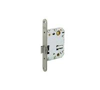 Tesa Picaporte unificado 134U5RHN para puertas de madera niquelado entrada 50 mm frente redondo