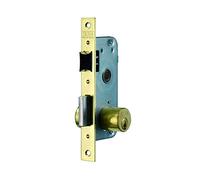 Tesa Cerradura de embutir 200040HL para puertas de madera Bronce (Latonado) Entrada 40 mm