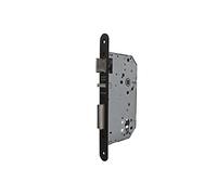 Tesa Assa Abloy 2030F6RNE Cerradura De Embutir Para Puertas De Madera Cortafuegos Con Cilindro Negro Entrada 60 mm/Frente Redondo 2030F