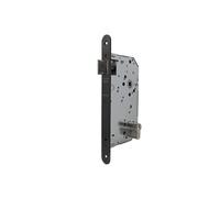 Tesa Assa Abloy 2037F6RNE Cerradura De Embutir Para Puertas De Madera Cortafuegos Con Cilindro Negro Entrada 60 mm/Frente Redondo2037F