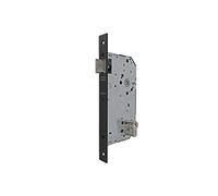 Tesa Assa Abloy 2039F50NE Cerradura De Embutir Para Puertas De Madera Cortafuegos Con Cilindro Negro Entrada 50 mm/Frente Cuadrado 2039F