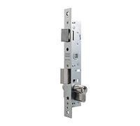 Tesa Cerradura 220015HZ Monopunto palanca deslizante para perfiles metálicos zincado blanco 13,5 mm