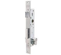Tesa Cerradura monopunto de palanca 221028SSI inoxidable placa deslizante 20 mm