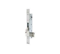 Tesa Assa Abloy 2241BE303AI Cerradura Monopunto De Caja Estrecha De Palanca Basculante Gancho Reforzado Para Perfiles Metálicos Inoxidable Entrada 30 mm 2241BE