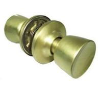 Tesa Assa Abloy Juego de pomos 3505U0LM Tulipa para puertas Latón mate Función 05