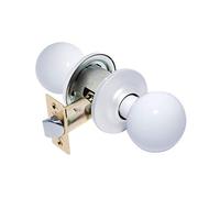 Tesa Juego de pomos para puertas 3905U0BL Bola Blanco Función 05