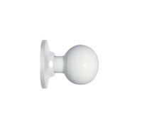 Tesa Assa Abloy 393400BL Juego De Pomos BOLA Para Puertas Blanco Función 40 BOLA