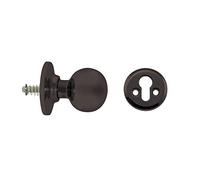 Tesa Assa Abloy 393400NE Juego De Pomos BOLA Para Puertas Negro Función 34