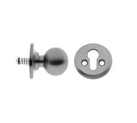 Tesa Assa Abloy 393400NS Juego De Pomos BOLA Para Puertas Niquel Satinado Función 34