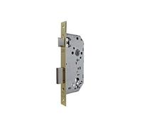 Tesa Assa Abloy 403040HL Cerradura De Embutir Para Puertas De Madera Sin Cilindro Latonado Entrada 40 mm, Frente Cuadrado 4030